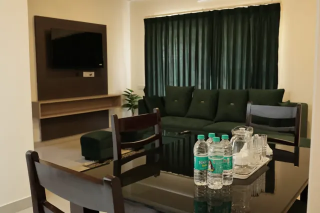 Dining Area at SKY Service Apartment